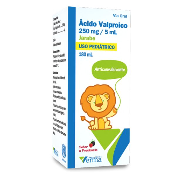 ÁCIDO VALPROICO 250 MG / 5ML
