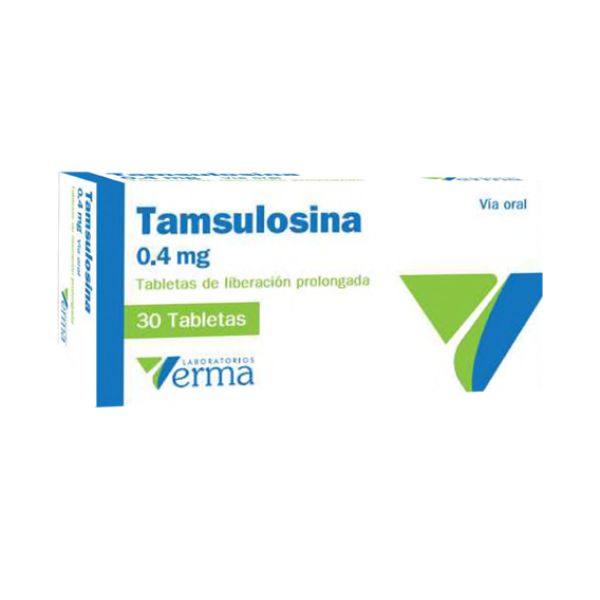 10 TAMSULOSINA TABLETAS DE LIBERACIÓN PROLONGADO 0,4 MG