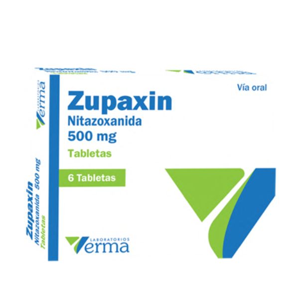 16 ZUPAXIN NITAZOXANIDA 500 MG