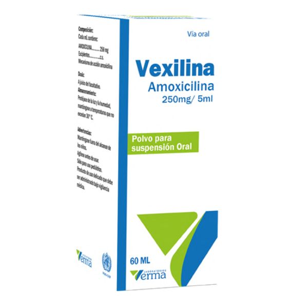 VEXILINA AMOXICILINA 250MG / 5ML